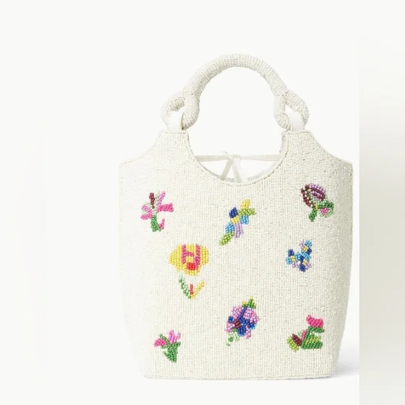 STAUD  First Bloom Cote  Tote Bag - Picture 2 of 6